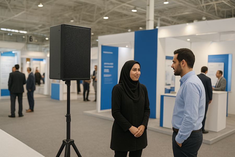 اجاره باند صوتی در نمایشگاه